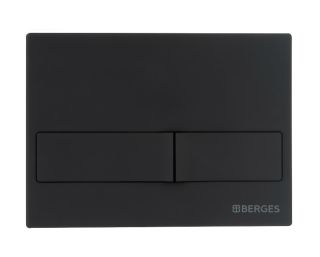 Комплект Berges 4в1 043243: инсталляция NOVUM 525 кнопка L5 чёрная Soft Touch унитаз FLOE S Rimless сидение дюропласт Floe S Slim SO